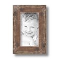 thumbnail image 2 of ArtToFrames 4x7 inch Real Reclaimed Light Brown Barnwood Picture Frame, Brown Wood Poster Frame (4813), 2 of 8