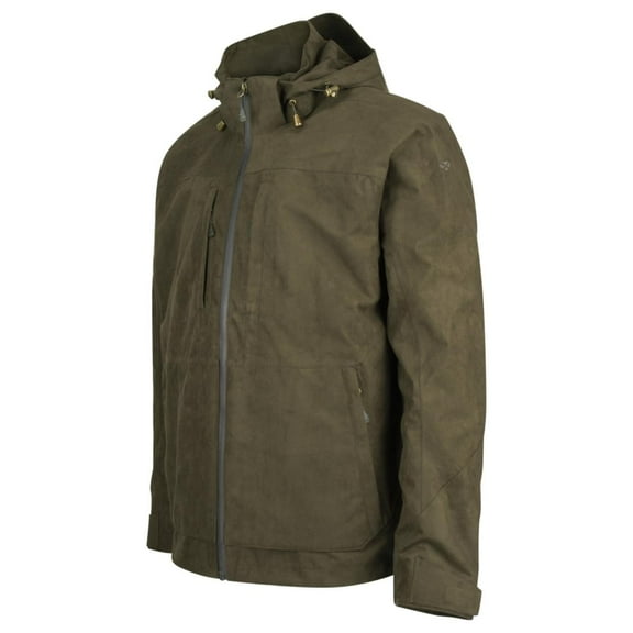 Hoggs of Fife Rannoch Lightweight Waterproof Shooting Jacket Small Brown
