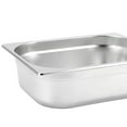 thumbnail image 5 of SEUNMUK 4 Pack 2.5 inch Deep Stainless Steel Steam Pan, 1/2 Size Steam Table Pans, Hotel Pan for Parties, Cafeteria, 5 of 5