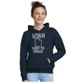 thumbnail image 4 of Utah Easy To Draw Beehive State Hoodie Sweatshirt Women Men Brisco Brands M, 4 of 5