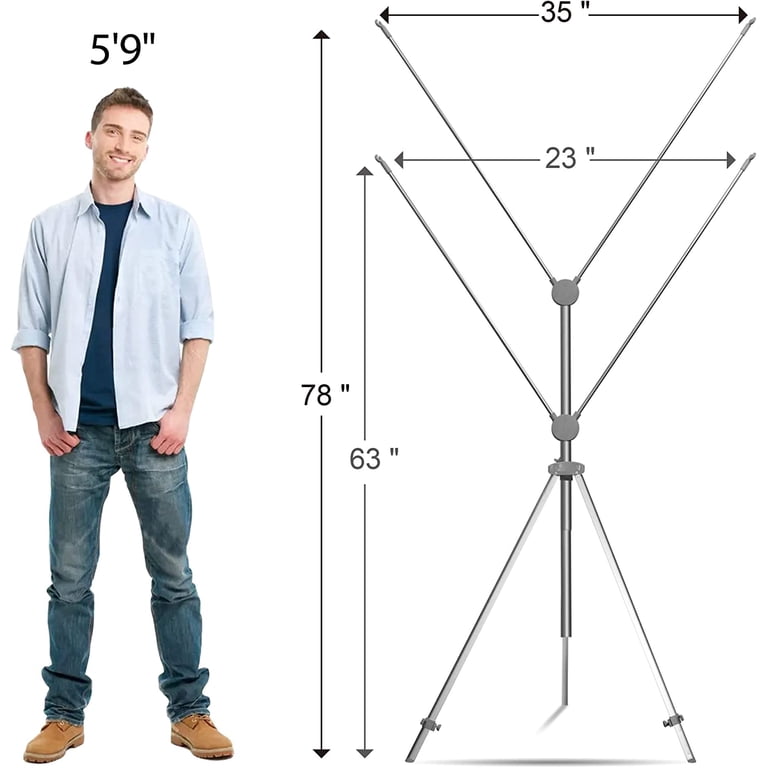 Anley, Adjustable X Banner Stand, Fits 23