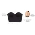 thumbnail image 3 of b.tempt'd by Wacoal Women's Future Foundation Backless Strapless Bra, Night, 32D, 3 of 4