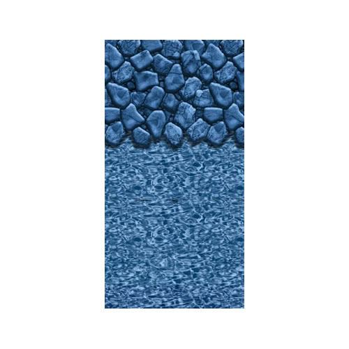 swimline round boulder swirl beaded pool liner