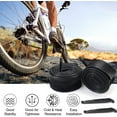 thumbnail image 6 of LotFancy 2Pcs 29 x 1.75/1.95 Bicycle Inner Tubes for Mountain Bike, 32mm Presta Valve, 6 of 11