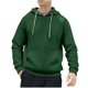 thumbnail image 2 of Sudadera con capucha para hombre, estilo informal, con capucha, color liso, mangas largas en los hombros, blusa de poliéster., 2 of 5