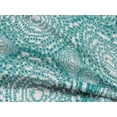thumbnail image 5 of oneOone Rayon Dark Teal Green Fabric Block Fabric For Sewing Printed Craft Fabric By The Yard 56 Inch Wide-R3, 5 of 5