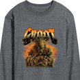 thumbnail image 3 of Marvel Guardians of the Galaxy - Groot Yell - Men's Long Sleeve Graphic T-Shirt, 3 of 5