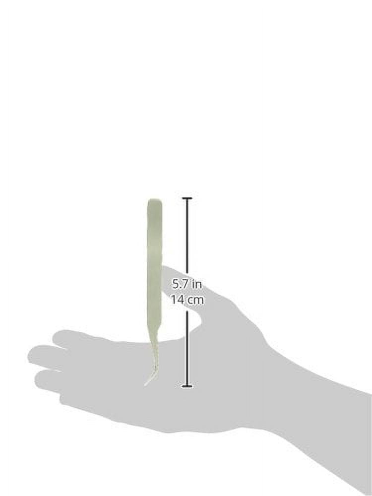 Knipex Tweezers, Anti-Mag, Sickle, 4-3/4 In, SS 92 32 29