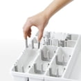 thumbnail image 2 of Good Grips Large Expandable Utensil Organizer - White, Adjustable Storage Tray for Kitchen Drawers, 2 of 3