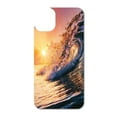 thumbnail image 3 of DistinctInk Custom SKIN / DECAL compatible with OtterBox Symmetry for iPhone 11 Pro MAX (6.5" Screen) - Ocean Wave Sunset, 3 of 5