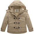 thumbnail image 1 of WenVen Girl‘s Coat Winter Jacket Hooded Windproof Insulated Jacket Green 10/12, 1 of 7