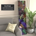 thumbnail image 5 of Red Lantern 6 ft. Tall Monet Canvas Folding Screen - Lilies/Giverny, 5 of 7