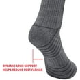 thumbnail image 4 of Chaussettes de Travail pour Hommes en Coton Coussinées, Chaussettes de Sport Athlétiques de Randonnée, Lot de 6 Paires, 4 of 7