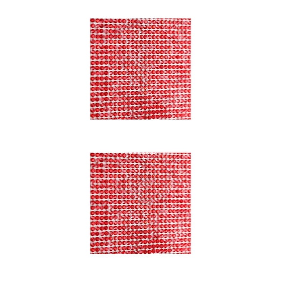 Inteprter Cinta de diamantes de imitación de cristal, hoja de pegatinas autoadhesivas de malla de taladro de cristal ostentoso, suministros Type40 NO40