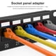 thumbnail image 5 of Acoplador trapezoidal RJ45 Cat6 Acoplador Keystone RJ45 Cat6 Acoplador en línea Keystone de baja resistencia térmica Cat6 Barbie Nuevos Originales, 5 of 9