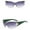 Green, variant on Sun Glassesfor Women Beach Accessories Pc Polarized UV400 Protection Lens Big Frame Fashion Glasses Trendy Stylish Shade Grey One Size