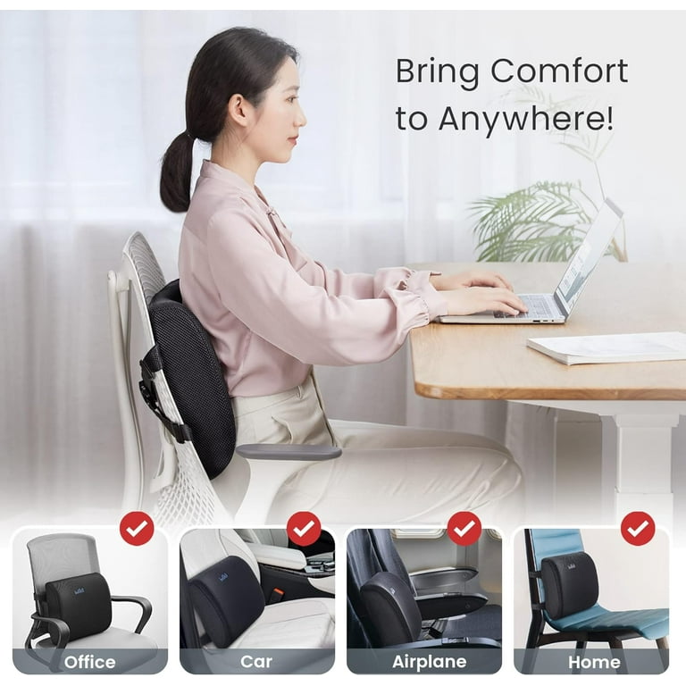 Comfort Lumbar Support Pillow, Lower Back Cushion for Gaming