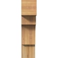 thumbnail image 2 of Ekena Millwork 6"W x 20"D x 24"H Westlake Block Rough Sawn Bracket, Western Red Cedar, 2 of 25