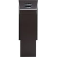 thumbnail image 5 of Chairside Table with Charging Station for Living Room, USB Ports & Outlets, Narrow Side Table, Chair Side Table Nightstand, Bedside Table, Slim Sofa End Table for Small Spaces - Espresso, 5 of 11