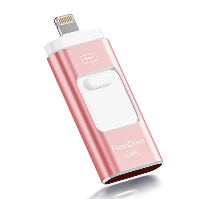 Apple MFi Certified 256GB Flash Drive for iPhone Thumb Drive Photo Stick, USB Memory Stick iPhone Flash Drive for Photos Videos, High Speed Jump Drive Compatible for iPhone/iPad/