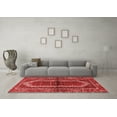 thumbnail image 3 of Ahgly Company Indoor Square Persian Red Traditional Area Rugs, 8' Square, 3 of 4