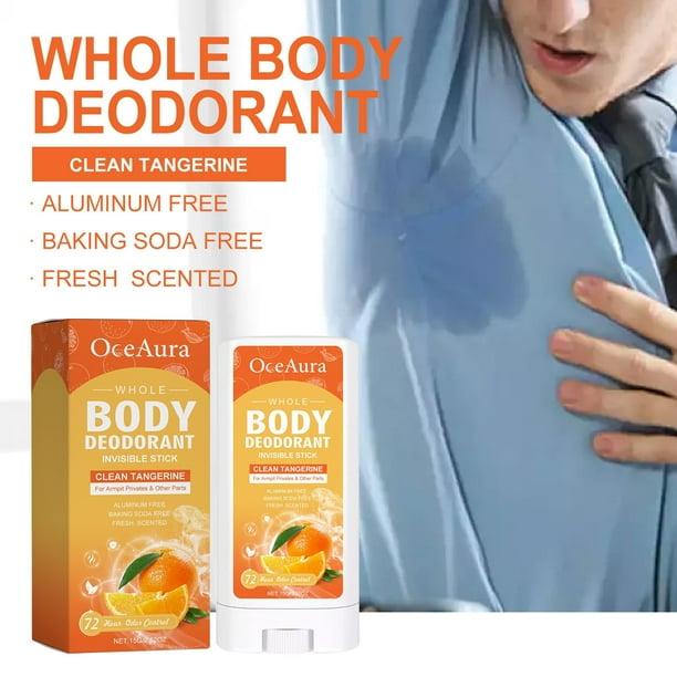 Crema para todo el cuerpo Desodorante 72 horas Protección contra olores Aroma a frutas Fórmula para todo el cuerpo para axilas Pies Áreas de transpiración Larga duración Potente control de olores