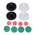 thumbnail image 1 of Kit de disco de hockey de aire, 12 piezas de 96 mm, mesa de aire, accesorios de hockey de aire, juego de empujador de hockey de aire, artesanía superior, 1 of 9