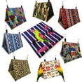 thumbnail image 3 of SPRING PARK Pet Bird Parrot Parakeet Budgie Warm Hammock Owl Heart Cage Hut Tent Bed Hanging Cave, 3 of 7
