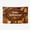 Style 2, variant on Rustic Farmhouse Happy Halloween Polyester Backdrop Vintage Pumpkin Harvest Banner for Party Photography Wall Decor (Style 1) 16x24in