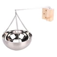 thumbnail image 3 of Suministros para sauna, cuenco para sauna de acero inoxidable de 20 cm, cuenco para aceite esencial, parte superior de la línea, 3 of 8