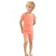 thumbnail image 1 of Odeerbi 6M-7Y Conjunto de Pijama de Verano Para Niños Y Niñas de Punto Elástico Con Camiseta de Manga Corta Y Pantalón Corto de Cintura Alta Conjunto de Pijama de Dos Piezas, 1 of 5