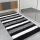 thumbnail image 1 of Alfombra de baño LOCHAS, 60 x 90 cm, antideslizante, absorbente, lavable, negra, 1 of 6