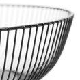 thumbnail image 5 of Wrought Iron Fruit Basket Metal Wire Round Openwork Drain Bowl Snacks Storage, 5 of 5