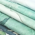 thumbnail image 6 of Watercolor Forest Mountain Tapestry Green Nature Pine Tree River Wall Tapestry for Bedroom Aesthetic Misty Woods Birds Small Tapestries Wall Hanging for Living Room Dorm Decor 40 x 30 Inch, 6 of 7