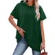 thumbnail image 2 of Vestido tipo sudadera con capucha KISSMODA Mujer Verano Verde Oscuro S, 2 of 5