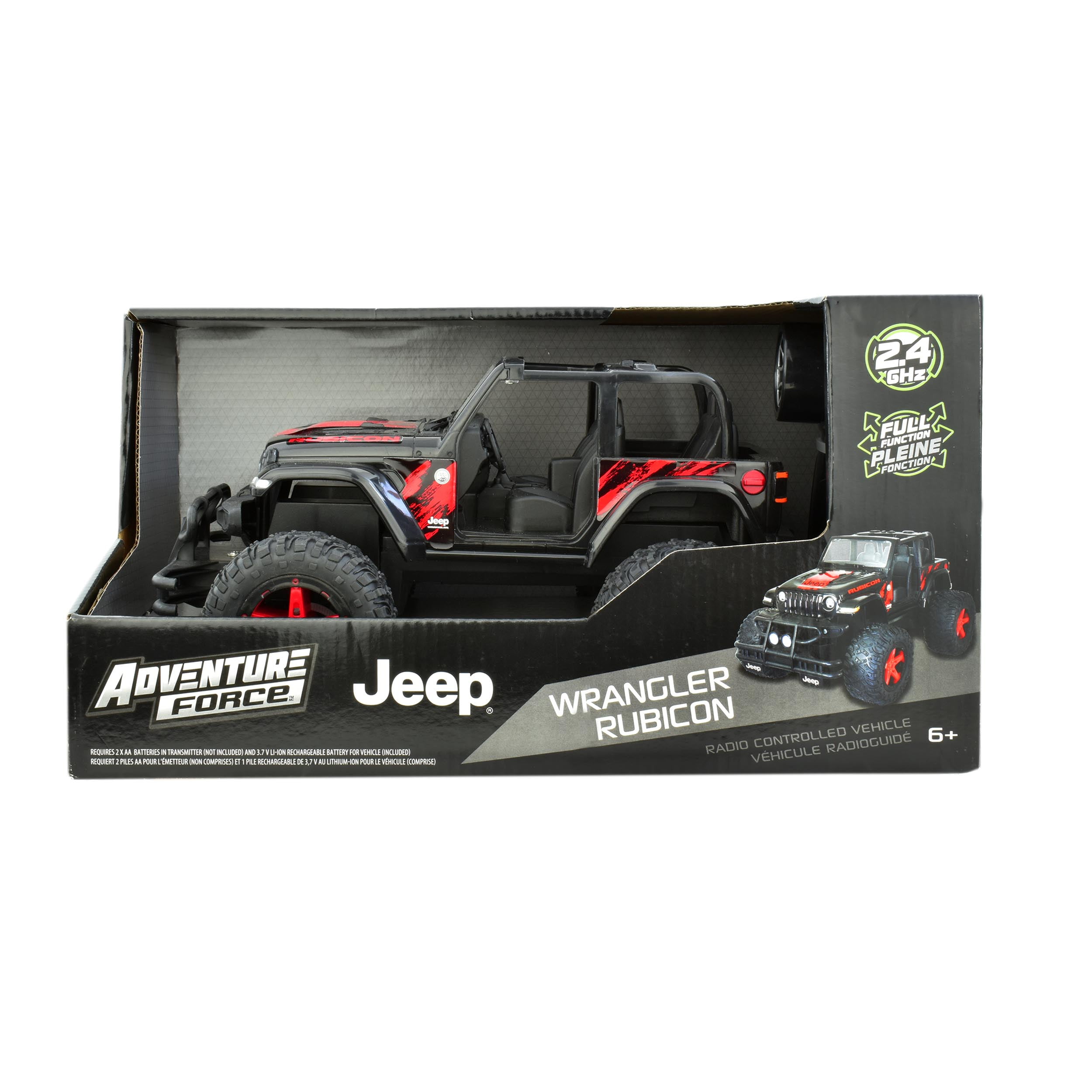 Adventure Force 1:16 Jeep Wrangler Rubicon Radiocommandé