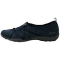 thumbnail image 3 of Skechers Women's Breathe-Easy-a Look Sneaker, Navy, 7 M, 3 of 5