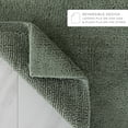 thumbnail image 6 of Noble Linens Reversible Dual-Texture Cotton Bath Mat, 24 in x 17 in, Sage, 6 of 10