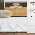 thumbnail image 4 of SAFAVIEH Malibu Lorraine Distressed Polyester Machine Washable Runner Rug, Grey/Blue, 2'6" x 8', 4 of 7