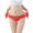 Red, variant on LowProfile Underwear Women Low Waist Sheer Mesh Seamless For Brief PantiesLowProfile BeigeLowProfile L