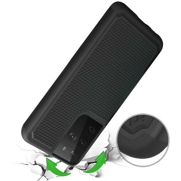 Samsung Galaxy S21 Ultra 6 8 Case Textured Hybrid Shockproof Rugged Hard Plastic Soft Silicone Tpu Protective Xpm Phone Cover For Galaxy S21 Ultra Black Walmart Com Walmart Com Samsung Galaxy S21 Ultra 6 8 Case Textured Hybrid Shockproof Rugged Hard Plastic Soft Silicone Tpu Protective Xpm Phone Cover For Galaxy S21 Ultra Black Walmart Com Walmart Com
