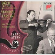 Bach, Handel, Tartini: Violin Sonatas (CD) by Alexander Zakin (piano), Isaac Stern (violin)