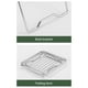 thumbnail image 5 of Parrilla portátil de Acero inoxidable Billuyoard para fogata plegable multifuncional resistente al óxido, 5 of 6