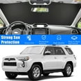 thumbnail image 3 of GHSDFBB Car Windshield Sun Shade Foldable,Sun Protection for Car Front Windshield,Sun Protector for UV Ray,Car Interior Accessories for Sun Heat,Fit for 2010-2024 Toyota 4Runner, 3 of 7