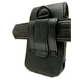 thumbnail image 4 of Compatible with TCL Flip 3 - Vertical Black Leather Case with Magnetic Closure and Belt Loops, 4 of 6