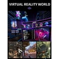 thumbnail image 7 of 3D VR Headset for Samsung and Android Phones with Handle - Anti-Blue Eyes Protected HD Lenses, VR Goggles for All Smartphone \/5-7.3in(Black), 7 of 7