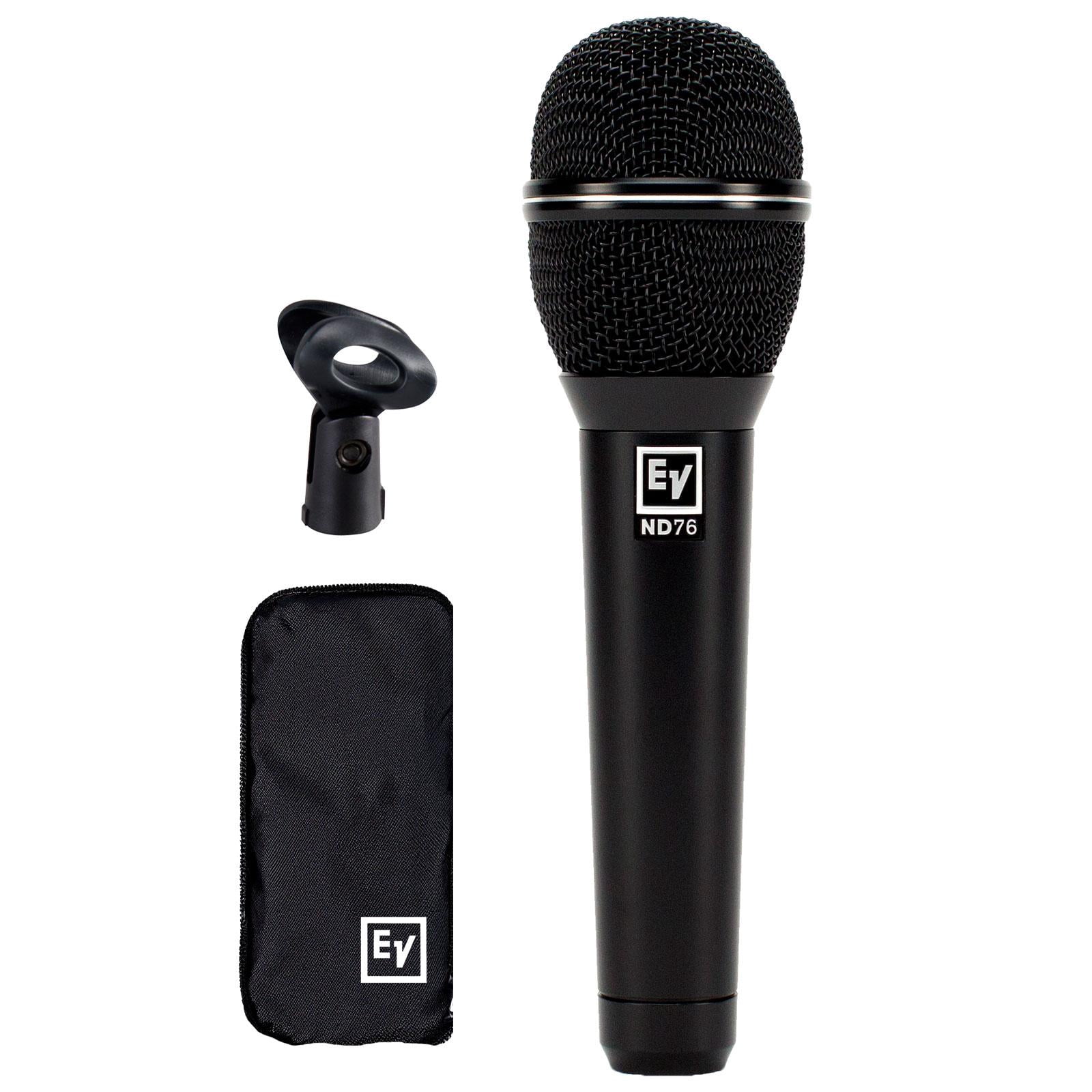 Electro-Voice ND76 Dynamic Cardioid Vocal Microphone 2-Pack