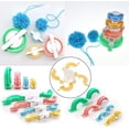 thumbnail image 4 of Pom Pom Maker, 4 Size Pom Pom Maker Pom Pom Knitter Needlework Yarn Knitting Tool DIY Kit (4), 4 of 5