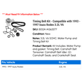 thumbnail image 2 of Timing Belt Kit - Compatible with 1993 - 1997 Isuzu Rodeo 3.2L V6 1994 1995 1996, 2 of 2