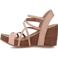 thumbnail image 3 of Blowfish Malibu Womens Heidi Wedge Sandal 9 Lotus Dyecut, 3 of 6